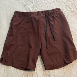 Hurley Red Athletic Shorts